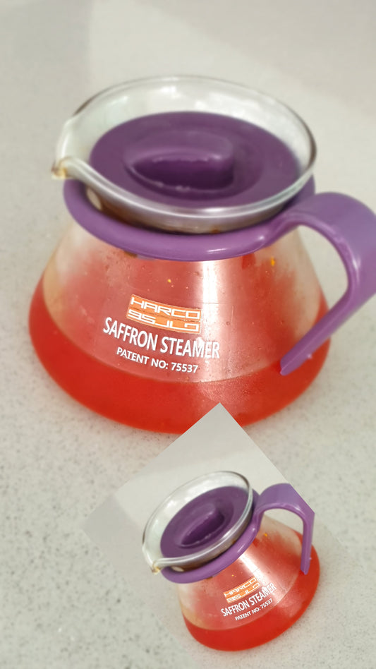 Electric Saffron steamer