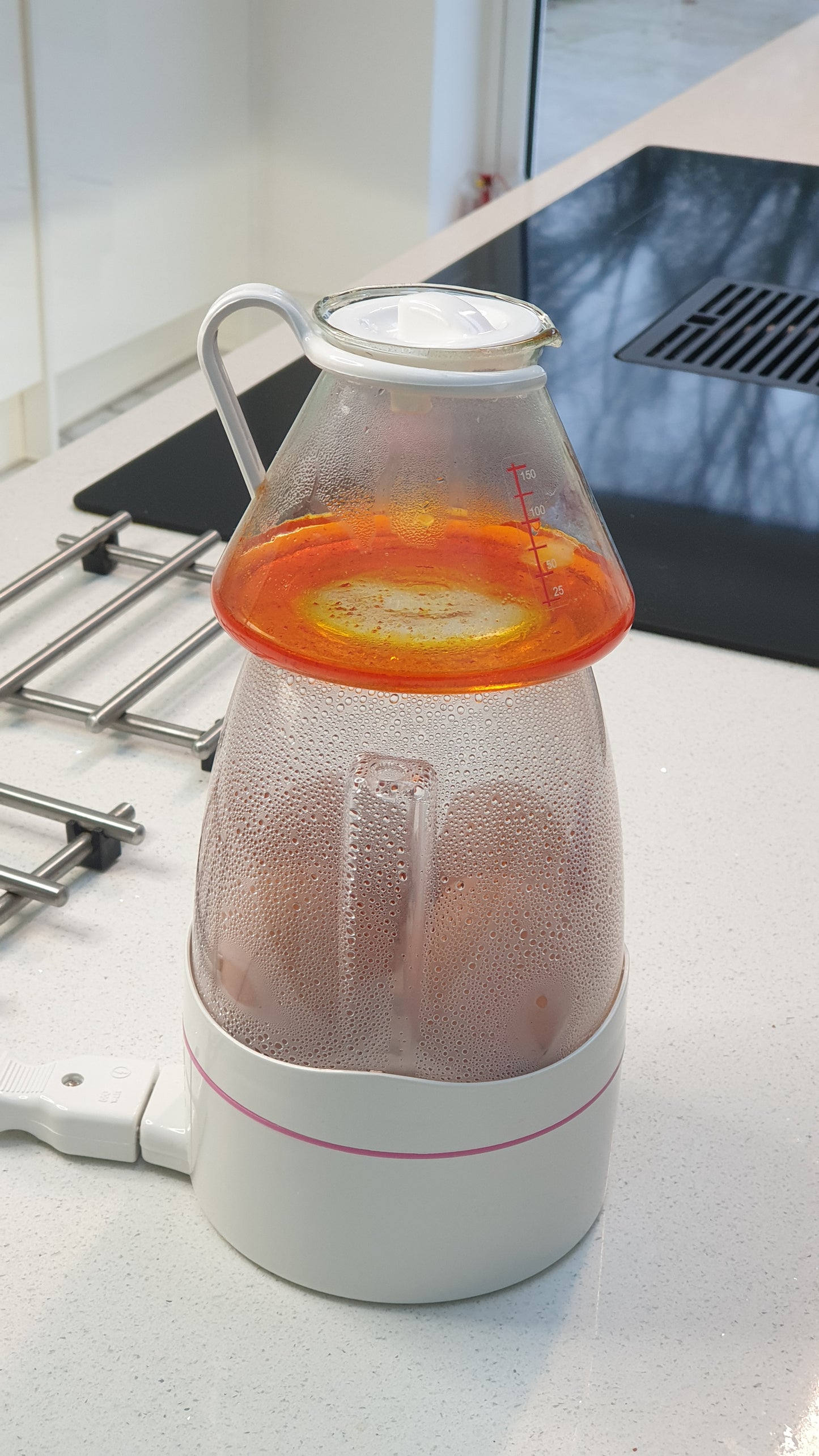Saffron/tea Electric Steamer 4in1