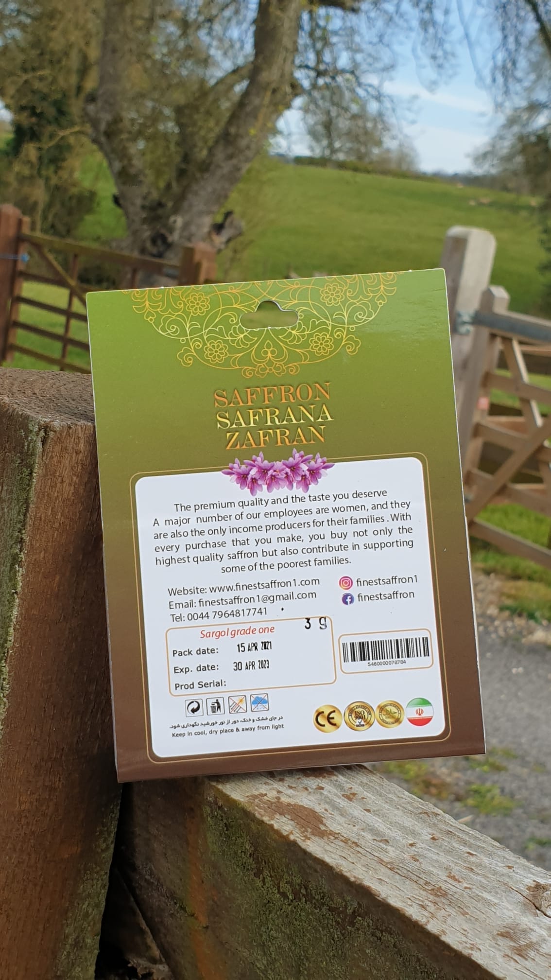 Premium Sargol Saffron Grade one